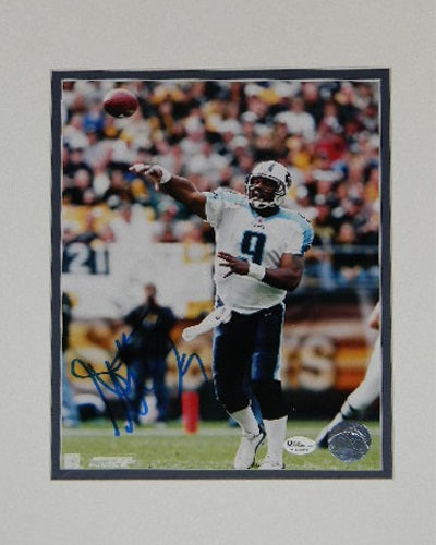 Steve McNair Signed Autographed 8x10 Matted