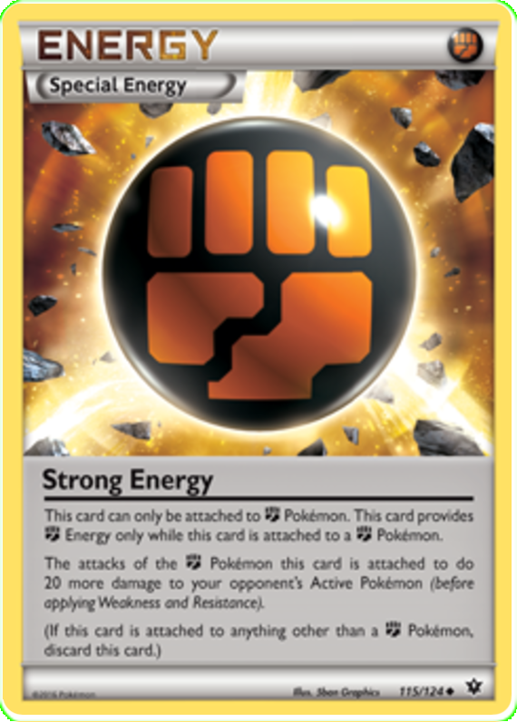 XY Fates Collide 115  Strong Energy