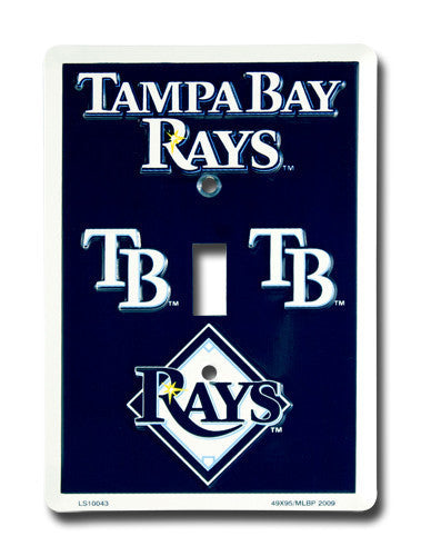 Tampa Bay Rays Single Light Switch Cover