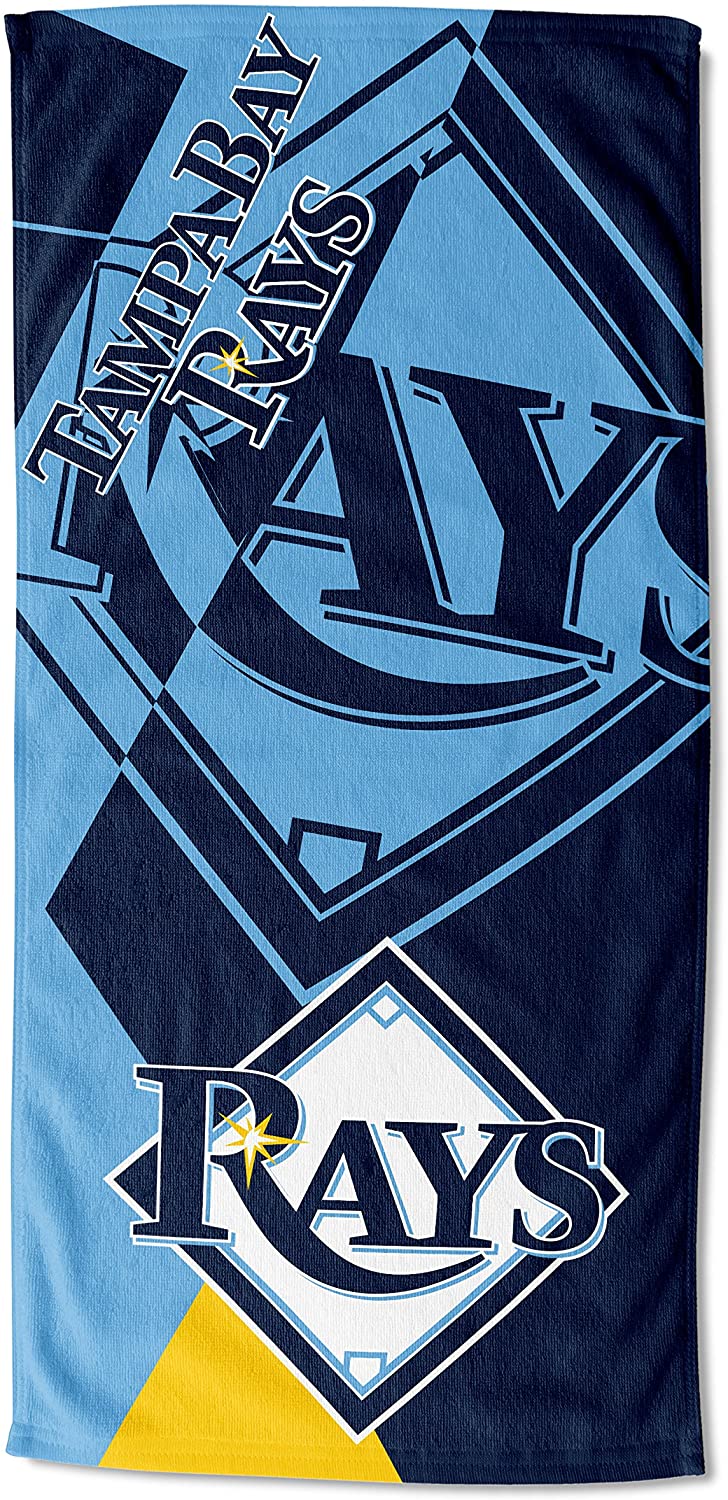 Tampa Bay Rays Puzzle Oversized Absorbent Beach Towel 34