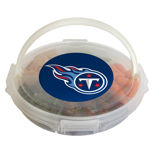 Tennessee Titans Food Caddy with Lid