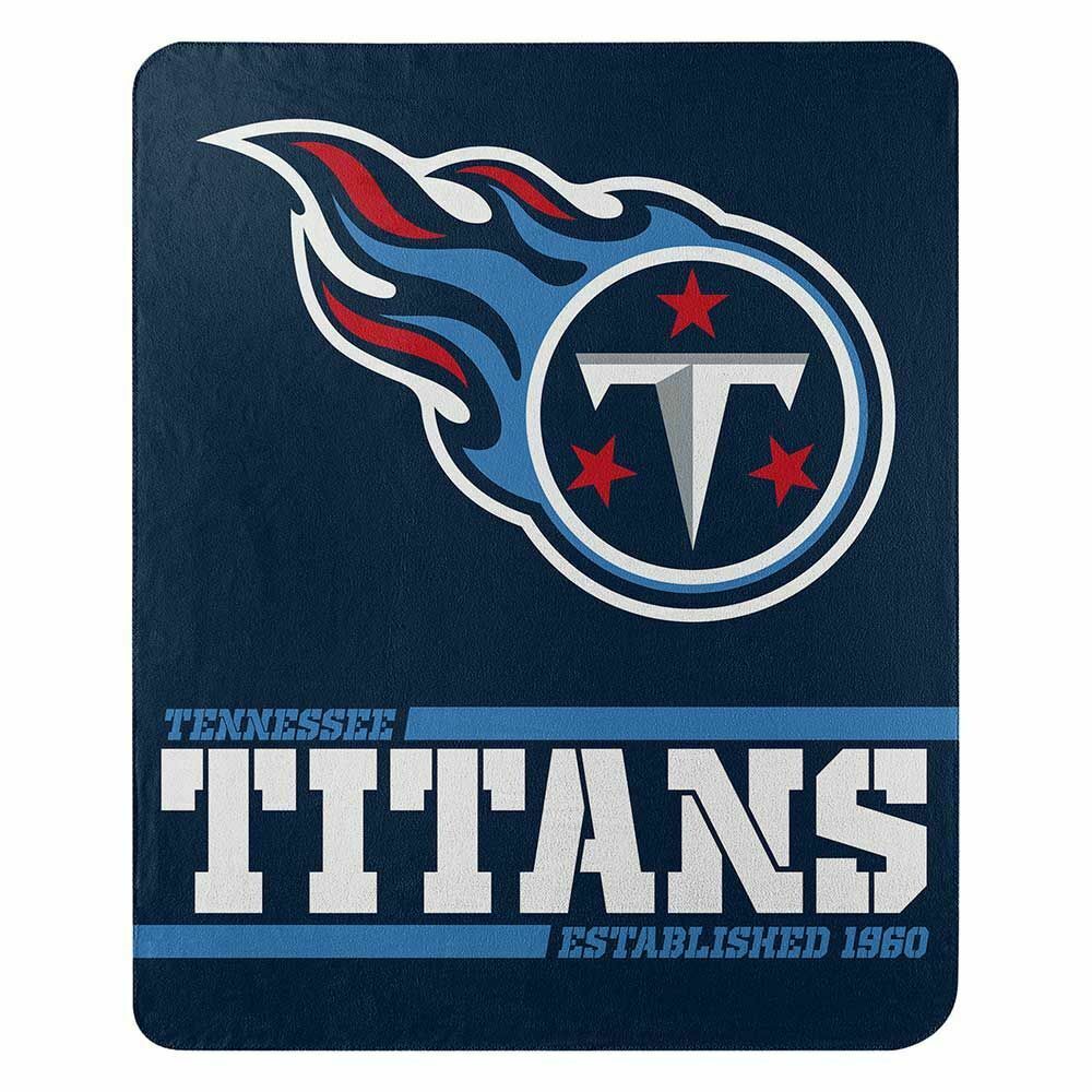 Tennessee Titans NFL Split Wide Fleece Blanket 50