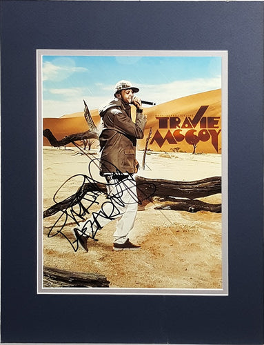 Travie McCoy Signed Autographed 8x10 Matted - walk-of-famesports