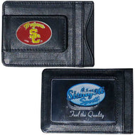 USC Trojans Leather Cash & Cardholder - walk-of-famesports