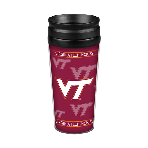 Virginia Tech Hokies 14oz Full Wrap Travel Tumbler - walk-of-famesports