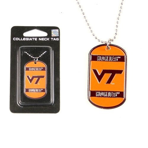 Virginia Tech Hokies Dog Tags Necklace - walk-of-famesports