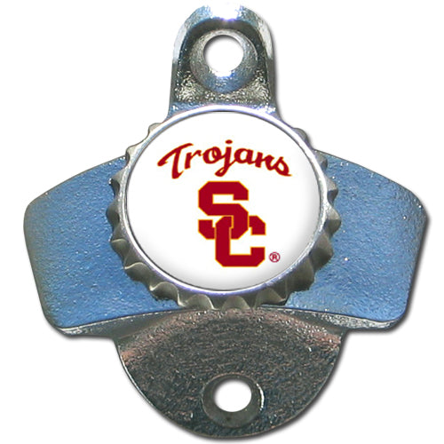 USC Trojans Wall Bottle Opener - walk-of-famesports