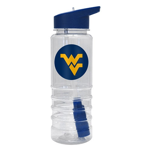 W. Virginia Mountaineers Tritan Filter Water Bottle - walk-of-famesports