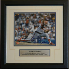 Load image into Gallery viewer, Tom Seaver Framed Signed Autographed 8x10 - walk-of-famesports
