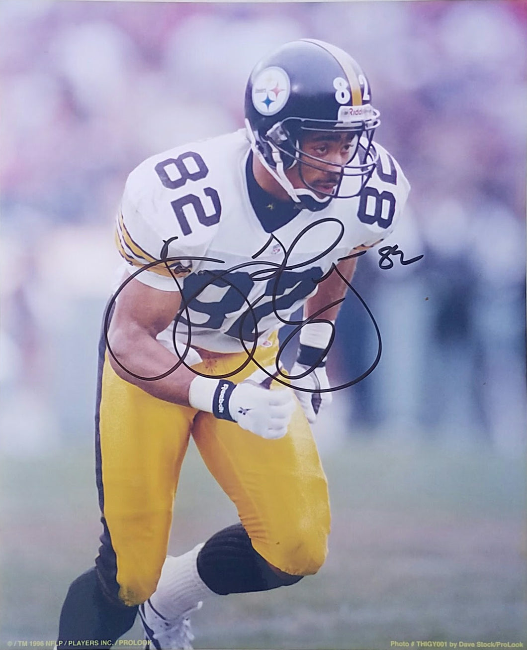 Yancey Thigpen  Signed Autographed 8x10 - walk-of-famesports