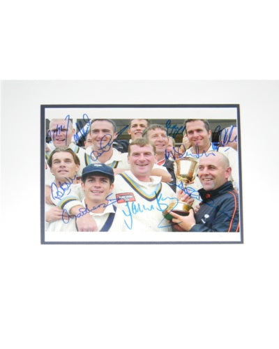 Yorkshire Multi Signed Autographed 8x10 Matted - walk-of-famesports