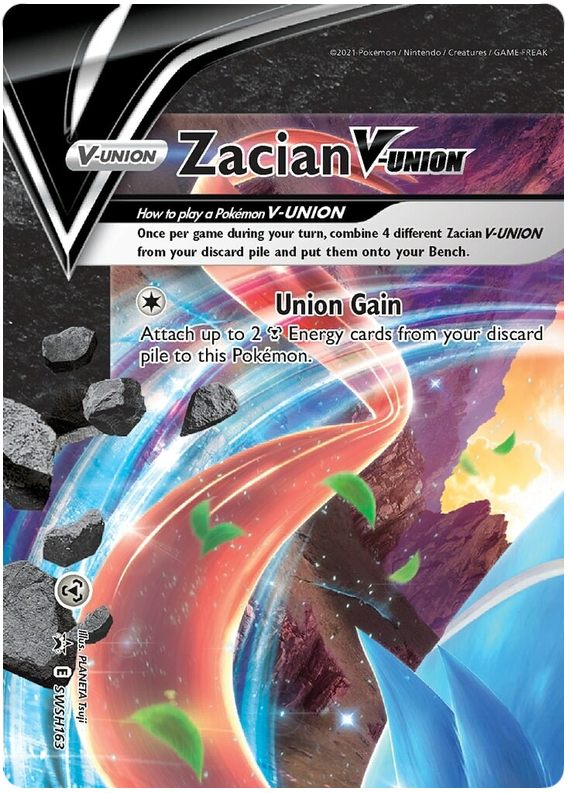 Sword and Shield Sword & Shield Promos 163  Zacian V-Union