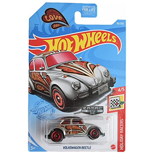 Hot Wheels Volkswagen Beetle, Holiday Racers 4/5 Zamac 96/250