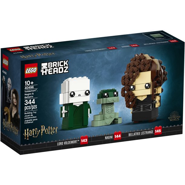 LEGO BrickHeadz Voldemort, Nagini & Bellatrix 40496 (Retired Product)