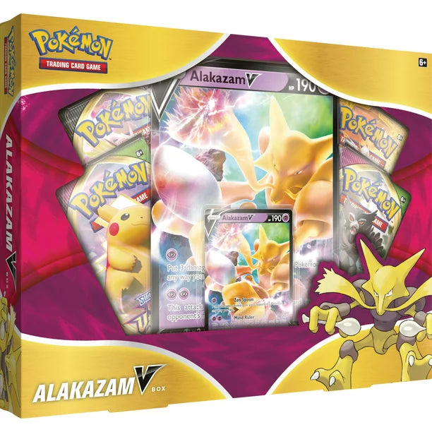 Pokemon Trading Card Game: Alakazam V Box