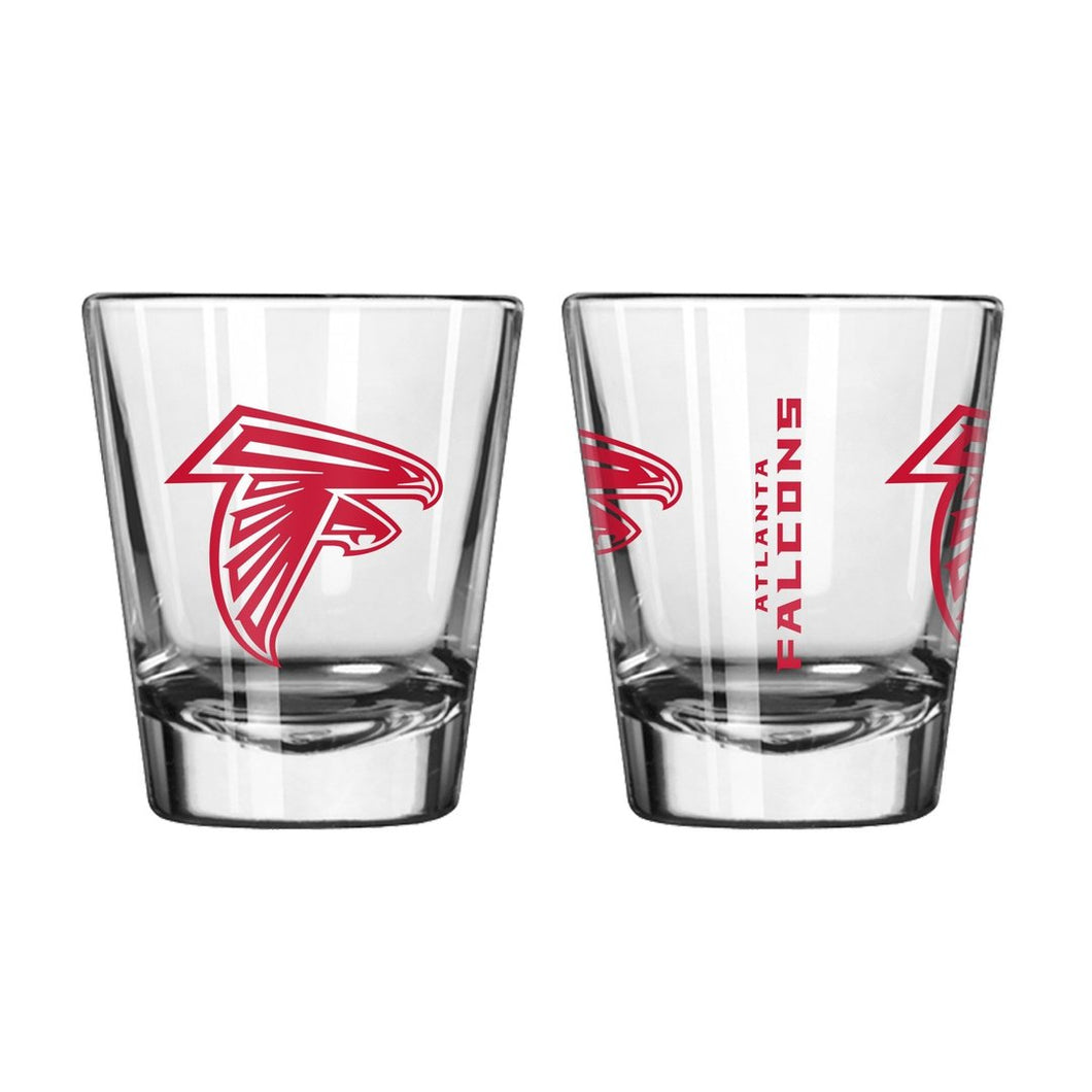 Atlanta Falcons Gameday Shot Glasses 2oz. 2-Pack