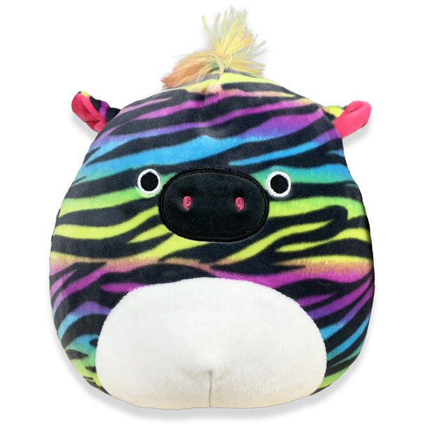 Squishmallow Safiyah The Rainbow Zebra 8