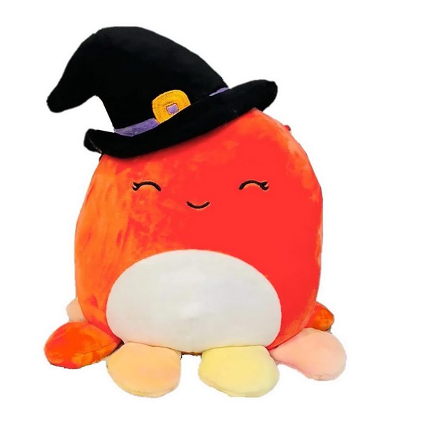Squishmallows DeTra the Octopus in Witch Costume 12