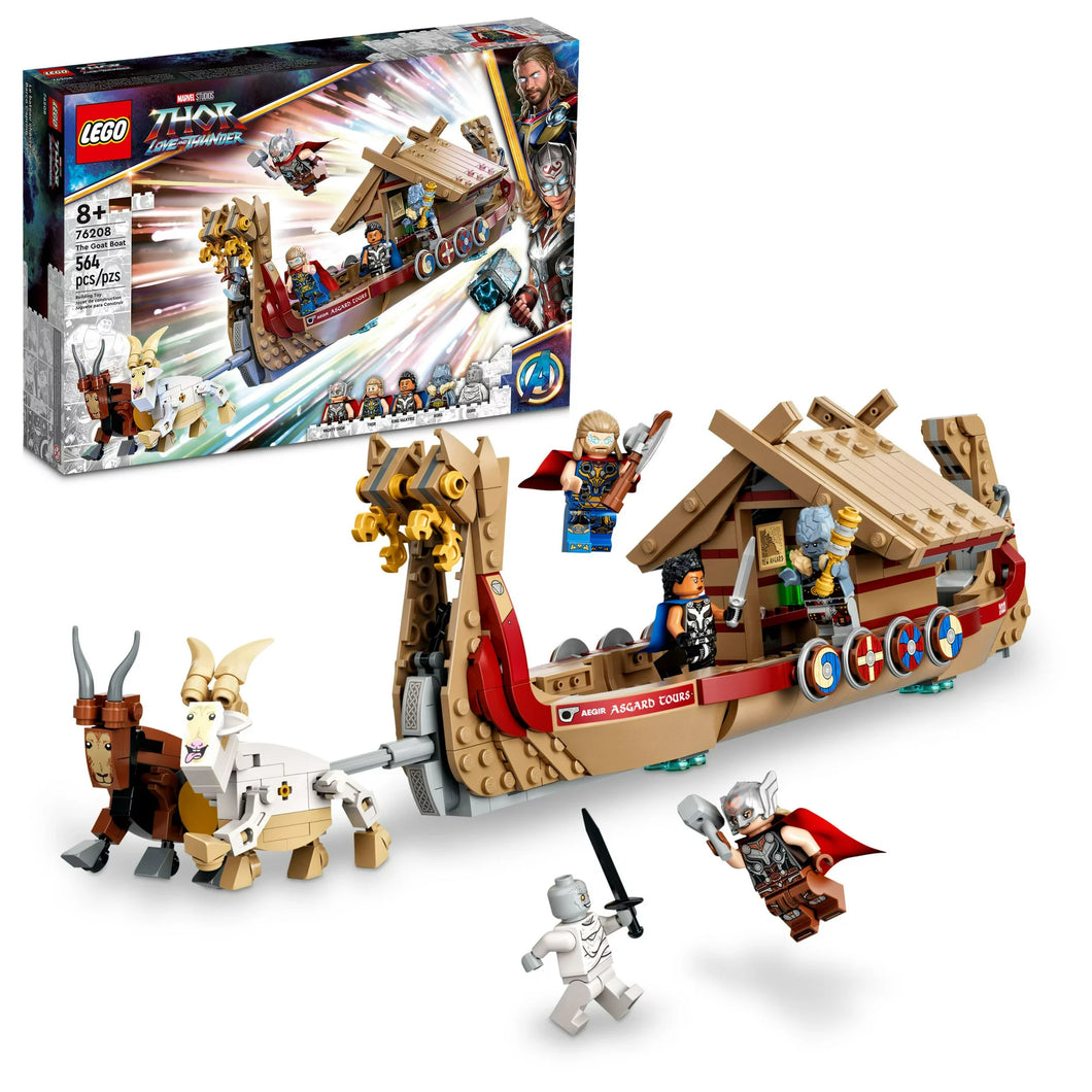 LEGO Marvel Thor Love & Thunder The Goat Boat 76208