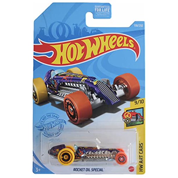 Hot Wheels Rocket Oil Special, Hw Art Cars 9/10 (Purple) 158/250