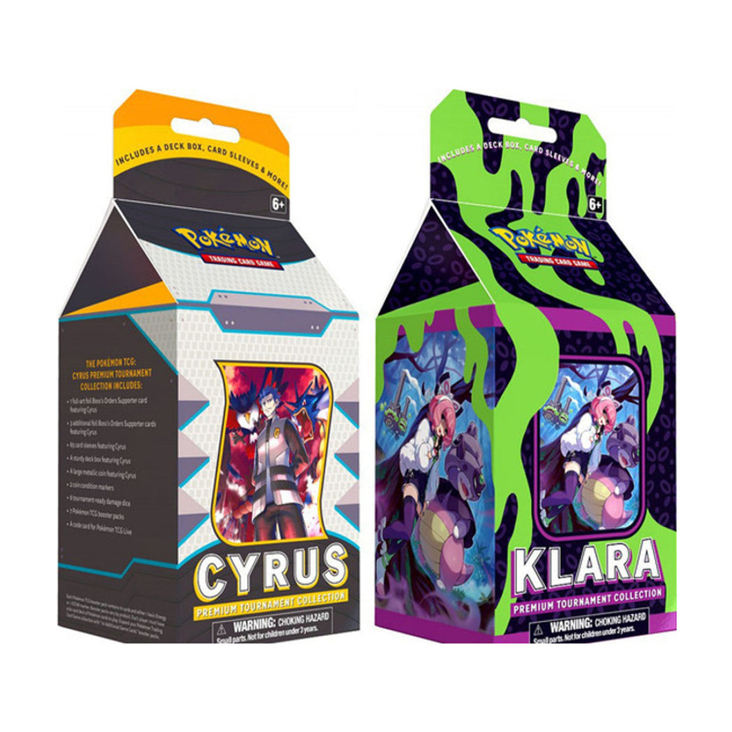 Pokemon: Cyrus & Klara - Premium Tournament Collection (Set of 2) (PREORDER)