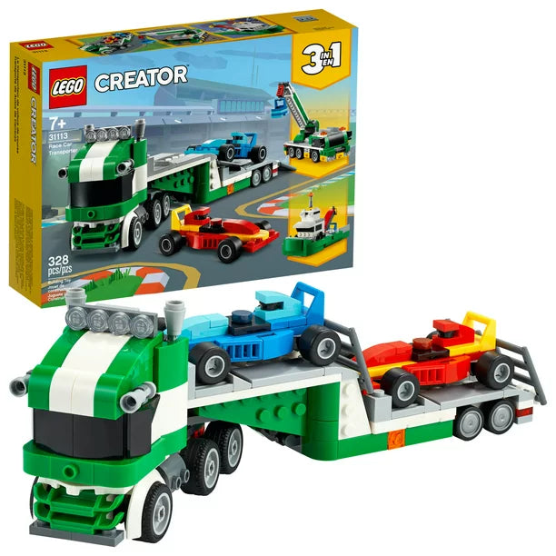 LEGO Creator 3in1 Race Car Transporter 31113 (Retired Product)