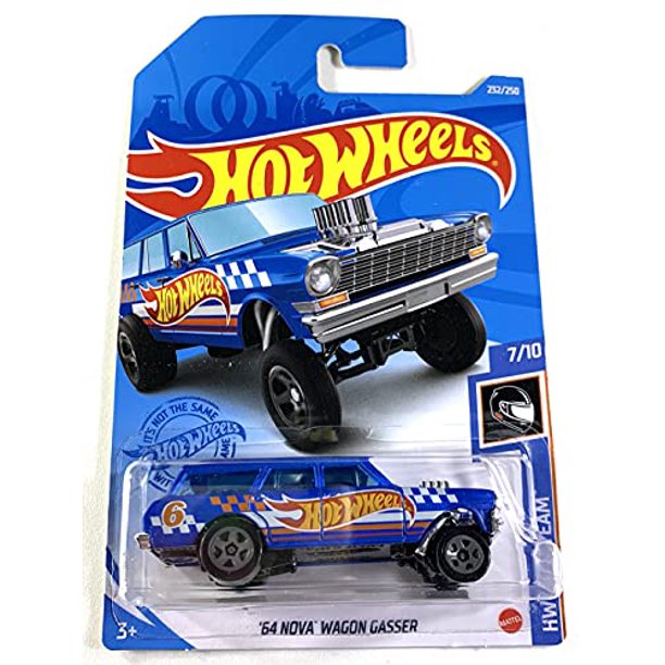Hot Wheels '64 Nova Wagon Gasser, HW Race Team 7/10, 232/250