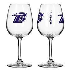 Baltimore Ravens 12oz Gameday Stemmed Wine Glass