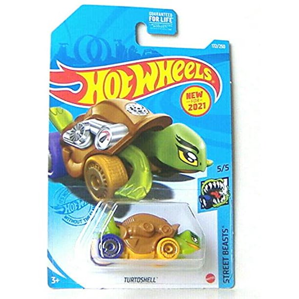 Hot Wheels Turtoshell, Street Beasts 5/5 (Green) 172/250