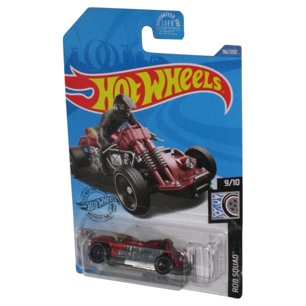 Hot Wheels 2020 Moto Wing, Rod Squad 9/10 Red 96/250