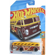 Load image into Gallery viewer, Hot Wheels Surfin&#39; School Bus Surf&#39;s Up 1/5 24/250 - Assorted Color
