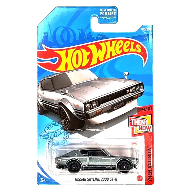 Hot Wheels Nissan Skyline 2020 GT-R, Then And Now 9/10 Silver 180/250