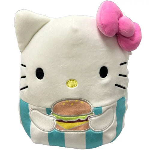 Squishmallows Hello Kitty & Friends Food Truck Collection - Hello Kitty with Hamburger 8