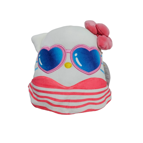 Squishmallows Hello Kitty with Swimming Suite & Sun Glasses 8