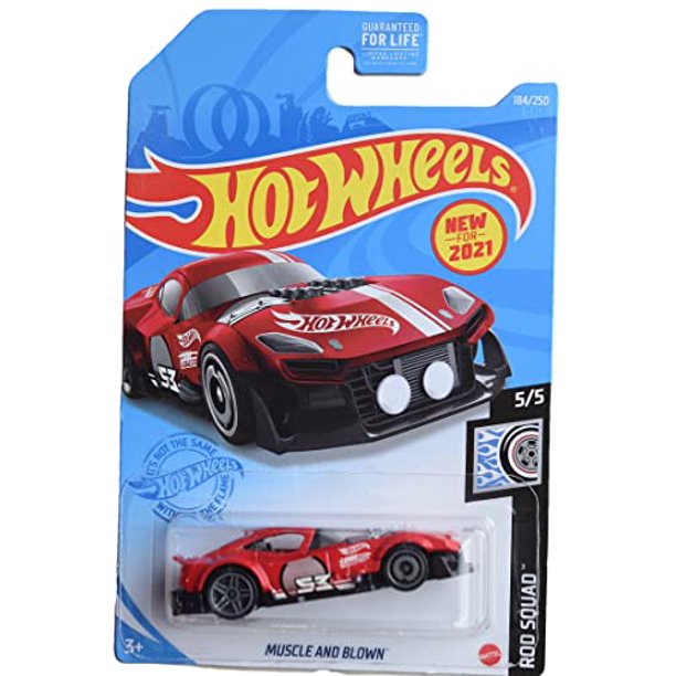 Hot Wheels Muscle and Blown, Rod Squad 5/5 Red 184/250