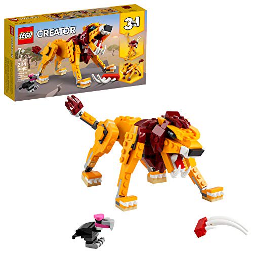 LEGO Creator 3 in1 Wild Lion 31112 (Retired Product)