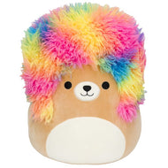 Squishmallows Leonard the Lion with Rainbow Afro 14