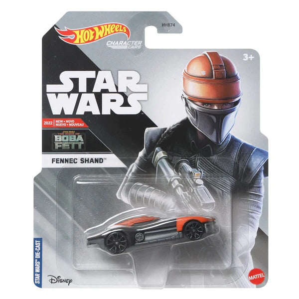 Hot Wheels Star Wars Character Cars Fennec Shand