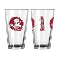 Florida State Seminoles 16 Oz. Gameday Pint Glasses Set