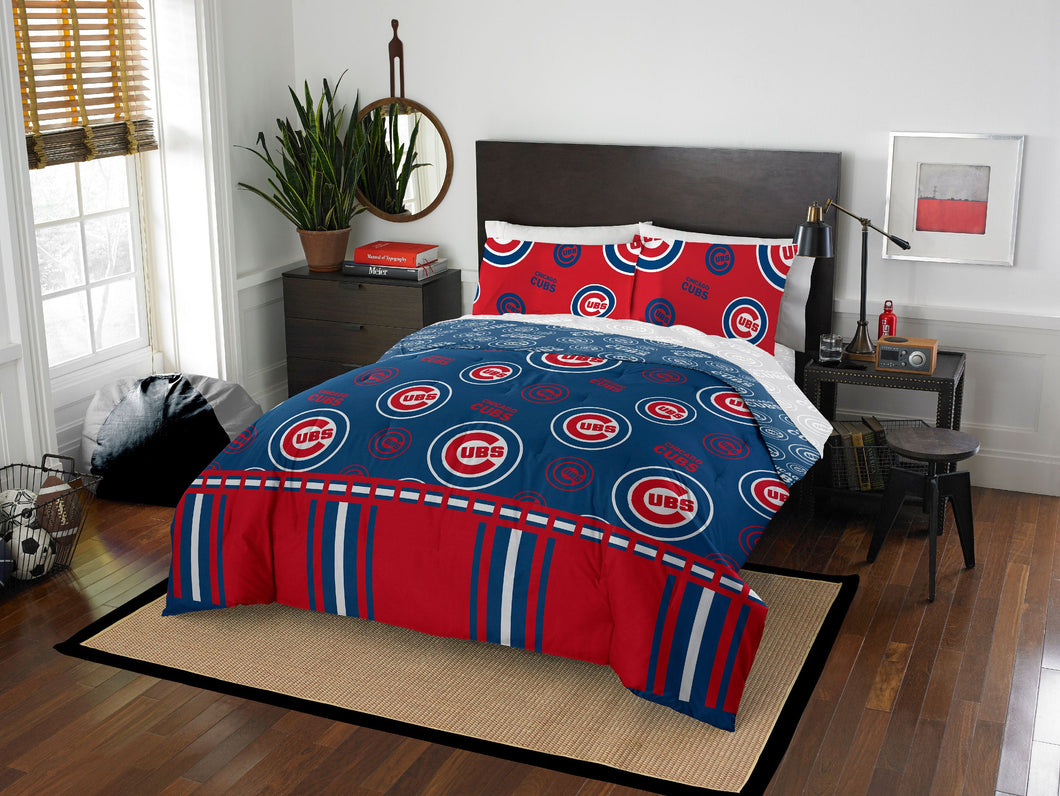 Chicago Cubs Bed in Bag Comforter Set - Assorted Size