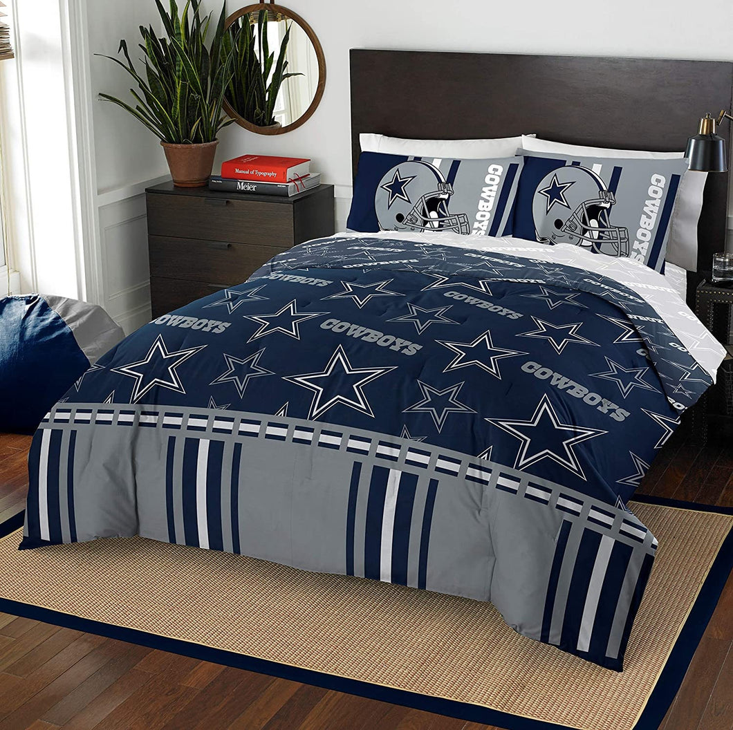 Dallas Cowboys Bed in Bag Comforter Set-Assorted Size