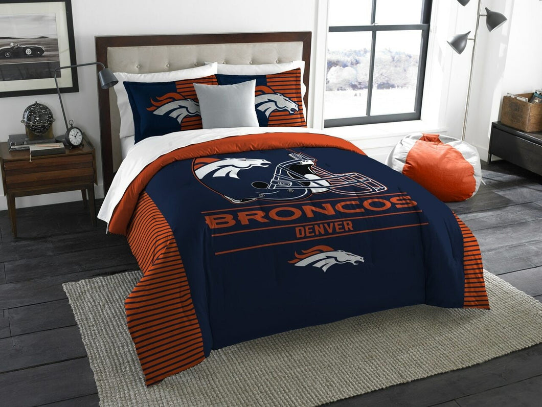 Denver Broncos King Comforter Set