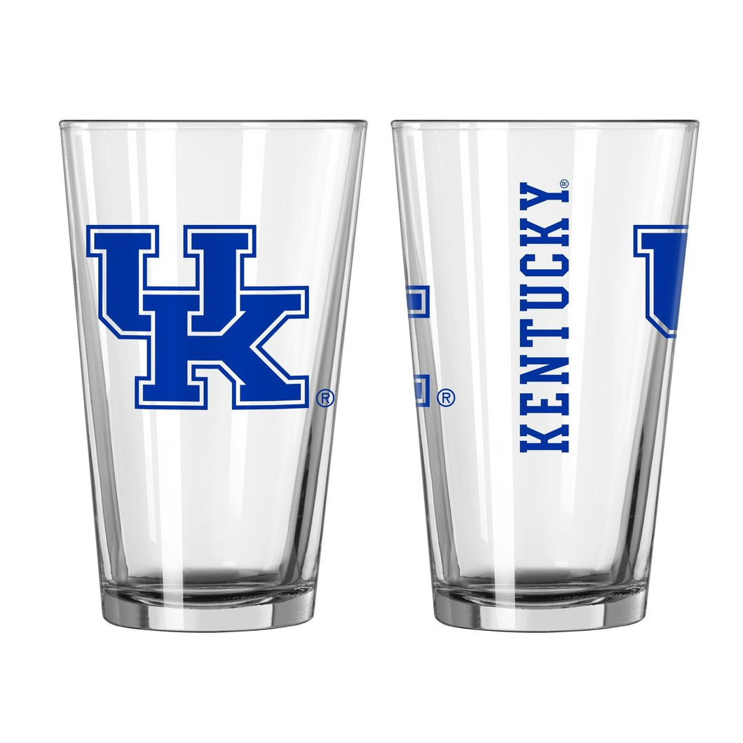 Kentucky Wildcats 16 Oz. Gameday Pint Glasses Set