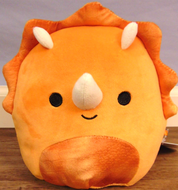 Squishmallows Lyan the Orange Triceratops 8