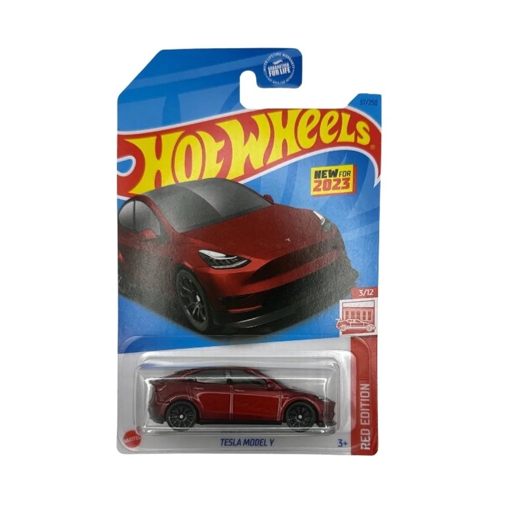 Hot Wheels Tesla Model Y Red Edition 3/12 37/250