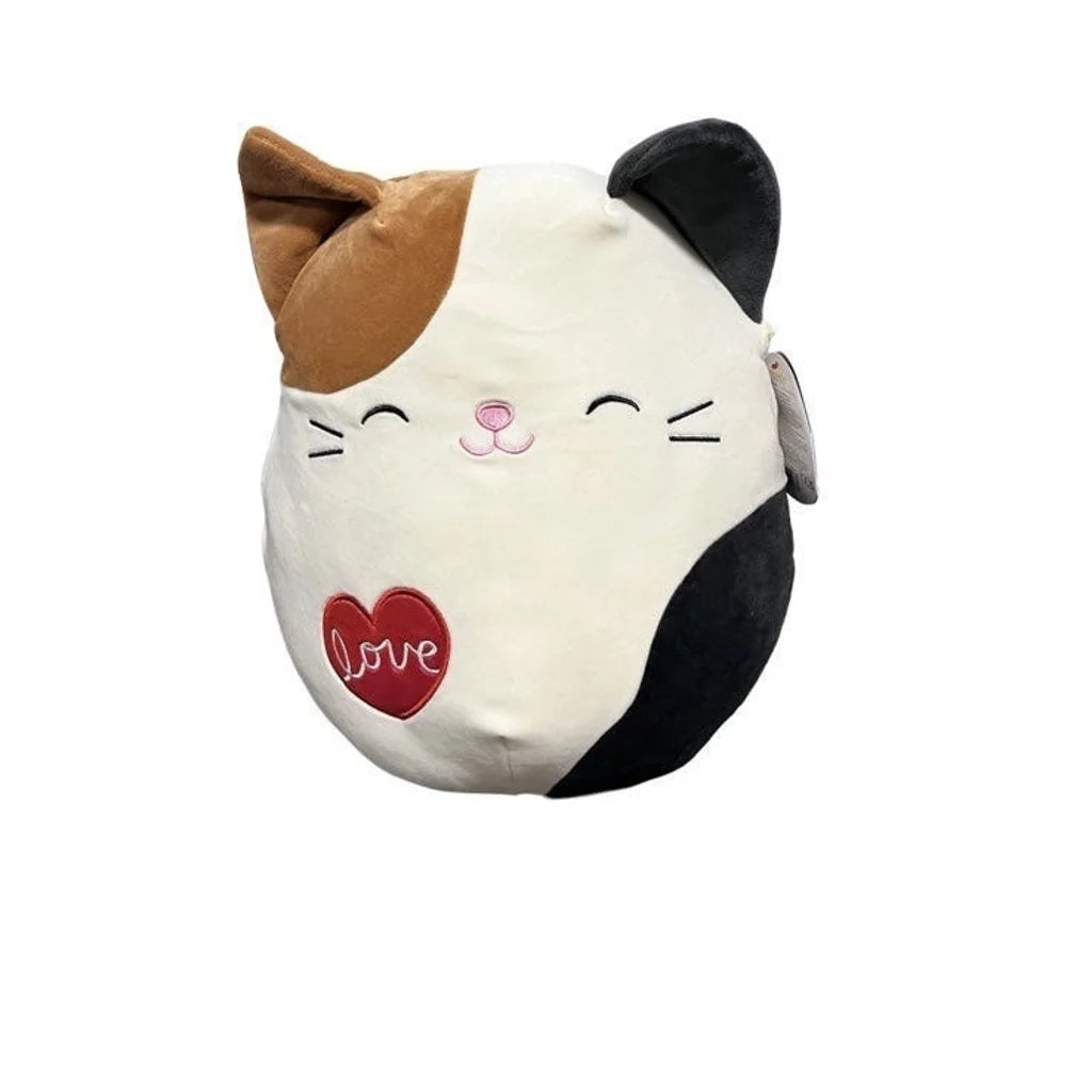 Squishmallows Cam the Cat with Heart on Her Belly 12