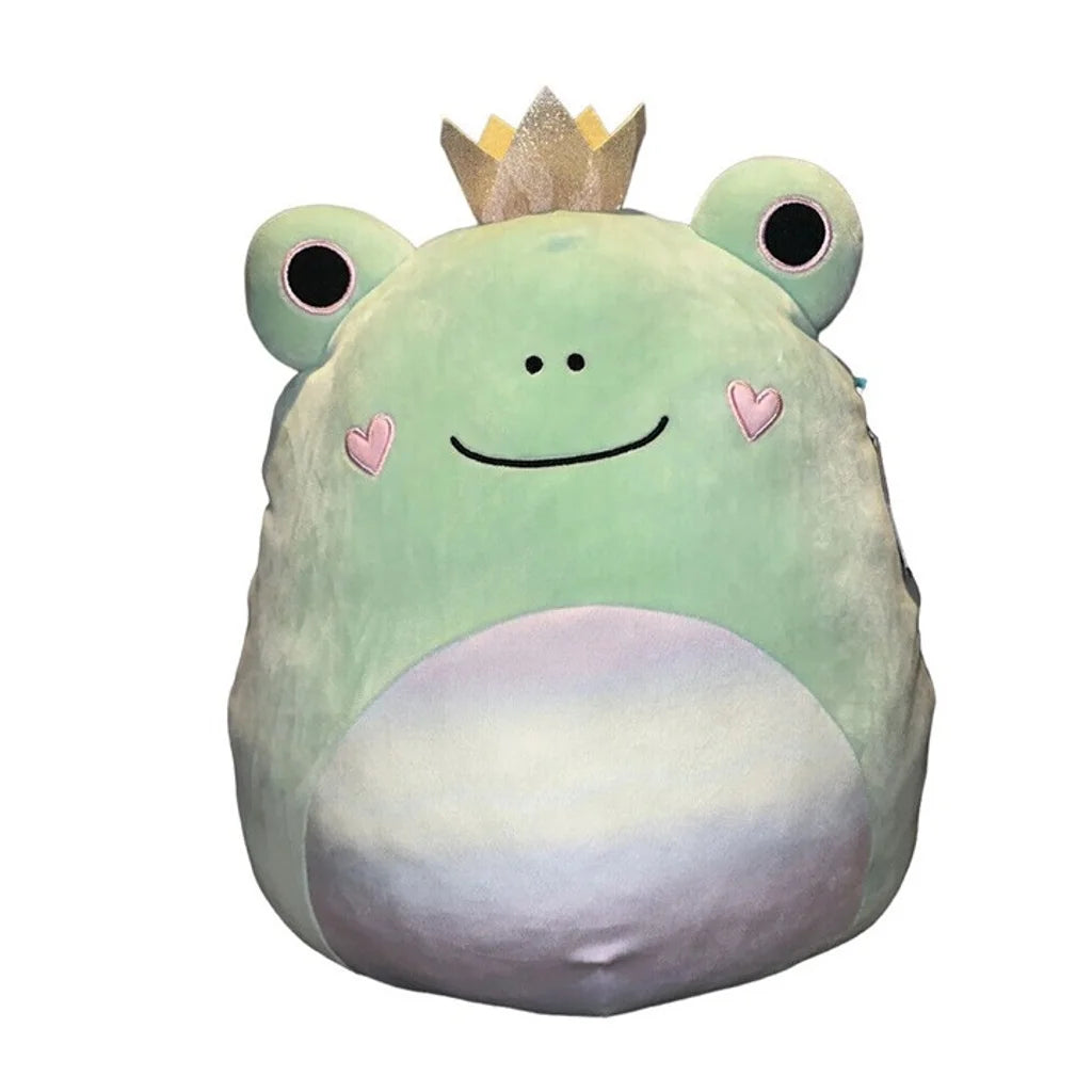 Squishmallows Fenra the Frog King with Exclusive Crown 16