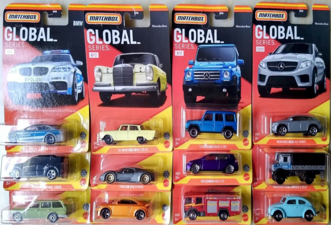Matchbox 2022 Global Series - Assorted Style to Choose