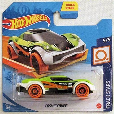 Hot Wheels Cosmic Coupe, Track Stars 5/5 Green 135/250