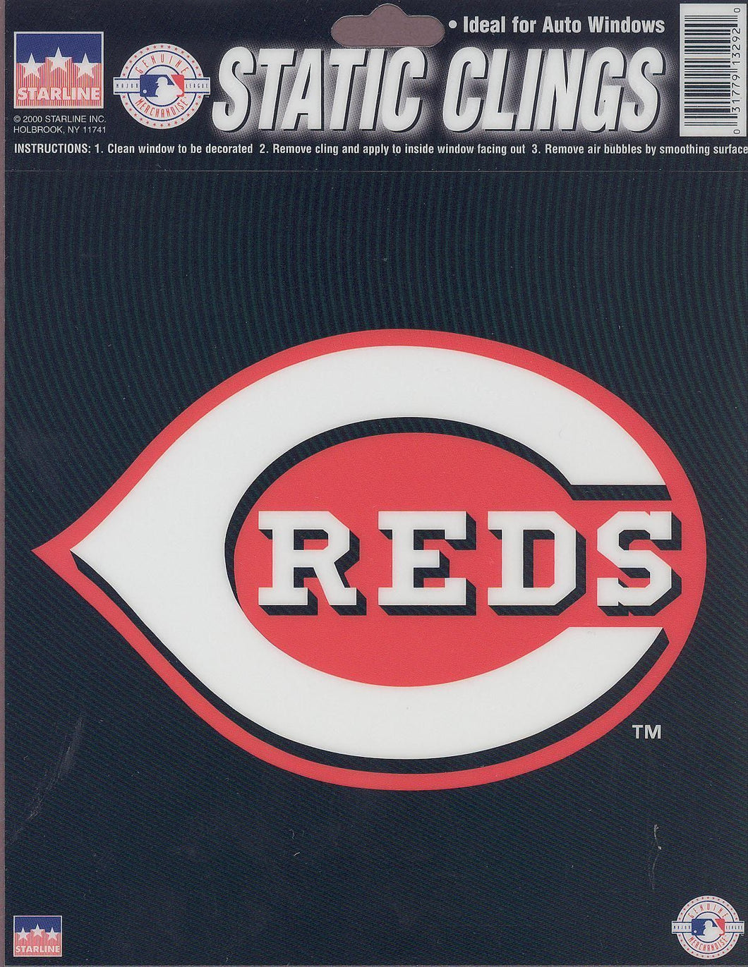Cincinnati Reds Window Cling